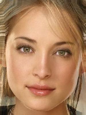 This one is Allison Mack and Kristin Kreuk mixed together